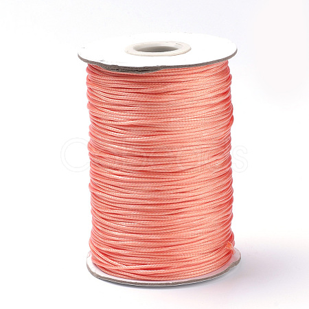 Braided Korean Waxed Polyester Cords YC-T002-0.8mm-148-1