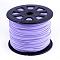 Faux Suede Cords, Faux Suede Lace, Lilac, 1/8 inch(3mm)x1.5mm, about 100yards/roll(91.44m/roll), 300 feet/roll