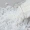 TOHO Round Seed Beads, Japanese Seed Beads, (1141) Translucent White, 8/0, 3mm, Hole: 1mm, about 222pcs/10g