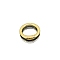 Alloy Spring Gate Rings, Round Rings, for Bag Making, Light Gold, 26mm