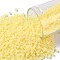 TOHO Round Seed Beads, Japanese Seed Beads, Frosted, (142F) Ceylon Frost Banana Cream, 11/0, 2.2mm, Hole: 0.8mm, about 5555pcs/50g