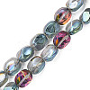 Electroplate Glass Beads Strands EGLA-N008-016-A04-1