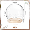 Round Glass Dome Cover AJEW-WH0518-35-2