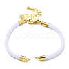 Nylon Cords Bracelet Makings Fit for Connector Charms AJEW-P116-02G-17-1