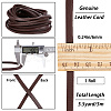 Gorgecraft Flat Cowhide Leather Cord WL-GF0001-10B-03-2