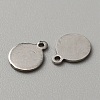 304 Stainless Steel Blank Charms STAS-WH0022-89D-P-2
