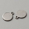 304 Stainless Steel Blank Charms STAS-WH0022-89D-P-2