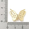 Brass Micro Pave Clear Cubic Zirconia Pendants KK-Q820-37G-3