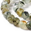 Natural Prehnite Beads Strands G-F717-11B-4