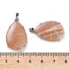 Natural Sunstone Pendants G-U002-01P-E-3