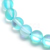 Synthetic Moonstone Beads Strands X-G-F142-10mm-03-3