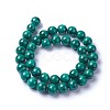 Synthetic Malachite Beads Strands G-F627-09-D-2