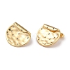 Slice 304 Stainless Steel Crystal Rhinestone Stud Earrings for Women EJEW-L283-004G-1