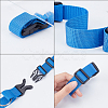   4Pcs 4 Style Nylon Adjustable Add-A-Bag Luggage Strap & Polyester Luggage Straps FIND-PH0007-06-6