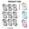 Custom PVC Plastic Clear Stamps DIY-WH0618-0124-2