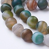 Natural Grade A Striped Agate/Banded Agate Beads Strands G-E478-07-8mm-3