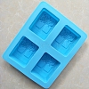 DIY Silicone Tree of Life Pattern Rectangle Soap Molds TREE-PW0001-47-1