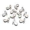 201 Stainless Steel Stamping Blank Tag Pendants STAS-Q115-1