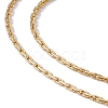 201 Stainless Steel Boston Link Chain Necklace for Men Women X-NJEW-P268-A31-2X5-2
