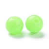 Fluorescent Acrylic Beads MACR-R517-6mm-02-4
