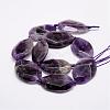 Natural Amethyst Beads Strands G-A171-09M-2