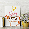 PET Hollow Out Drawing Painting Stencils DIY-WH0391-0221-4