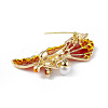 Butterfly Fairy Enamel Pin with Crystal Rhinestone JEWB-P016-02LG-01-4