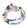 Glass Beads Strands GLAA-I043-02-2