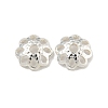 925 Sterling Silver Bead Caps STER-C007-03B-S-1