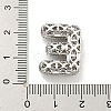 Platinum Plated Brass Micro Pave Cubic Zirconia Pendants KK-L073-001P-E-3