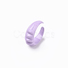 Spray Painted Alloy Cuff Rings RJEW-T011-33G-RS-3