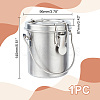 201 Stainless Steel Portable Retractable Buckets AJEW-WH0270-184-2