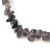 Natural Ice Obsidian Anklets AJEW-AN00592-08-3