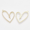 ABS Plastic Imitation Pearl Pendants PALLOY-T071-033-2