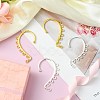 20Pcs 2 Colors Alloy Ear Cuff Findings PALLOY-CJ0002-62-5