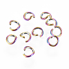 Ion Plating(IP) 304 Stainless Steel Open Jump Rings STAS-E475-01A-2