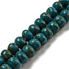 Dyed Synthetic Turquoise Beads Strands G-B070-C01-01-1