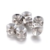 Tarnish Resistant 304 Stainless Steel Beads Rhinestone Settings STAS-E474-53D-P-1