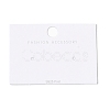 Paper Jewelry Display Cards CDIS-M005-17-2
