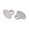 Tarnish Resistant 201 Stainless Steel Charms STAS-K217-30-2