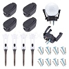 SUPERFINDINGS 10Pcs 2 Styles Golf Ball Tool Sets AJEW-FH0002-07-1