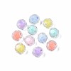 Transparent Acrylic Beads TACR-S135-009-1