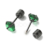 Cubic Zirconia Diamond Stud Earrings EJEW-TAC0015-20B-04-2