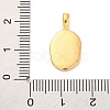 Brass Enamel Pendants KK-S502-08G-3