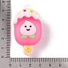 Ice Cream with Fruit PVC Plastic Pendants KY-S172-11B-3