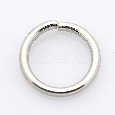 Tarnish Resistant 304 Stainless Steel Open Jump Rings STAS-E067-05-5mm-1