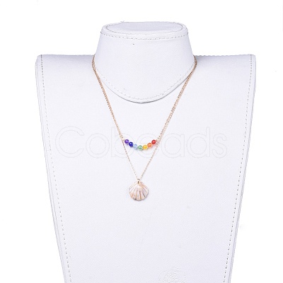 Chakra Jewelry NJEW-JN02482-02-1