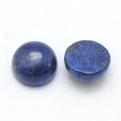 Natural Lapis Lazuli Cabochons G-E492-H-18-1