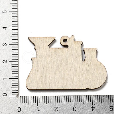 Wood Pendant WOOD-H107-04-01-1