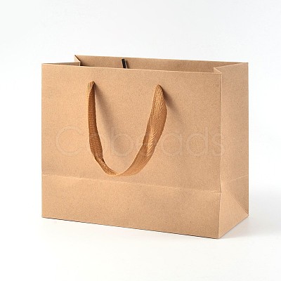 Rectangle Kraft Paper Bags AJEW-L047A-01-1